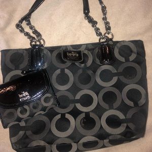 Coach Shoulder Bag with matching wallet